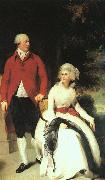  Sir Thomas Lawrence Portrait of Mr and Mrs Julius Angerstein USA oil painting reproduction